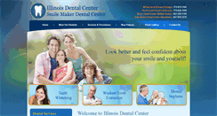 Desktop Screenshot of illinoisdentalcenter.com